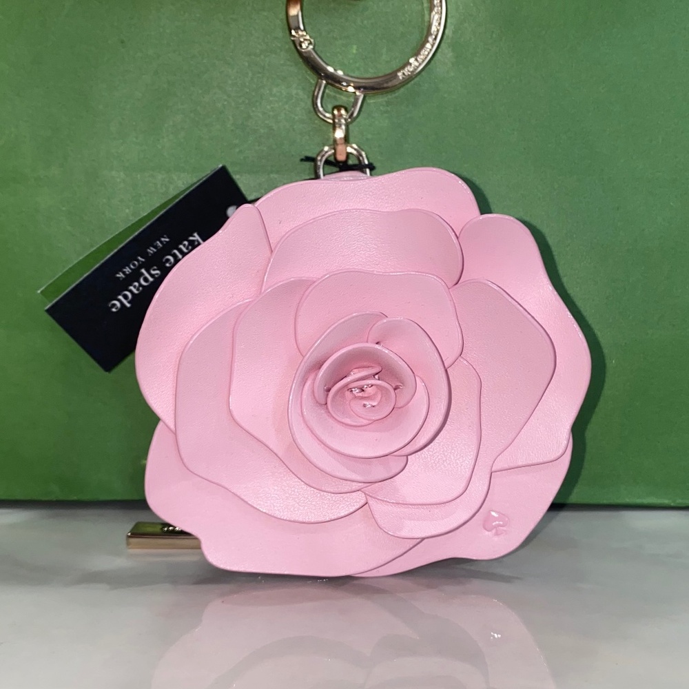 Kate Spade Flora Flower Bag Charm NWT